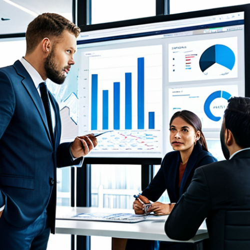 Home 16 소비자 행동 데이터를 활용한 글로벌 성공 사례 연구와 분석 - Global Marketing Meeting**
"A diverse group of business professionals collaborating in a modern off...