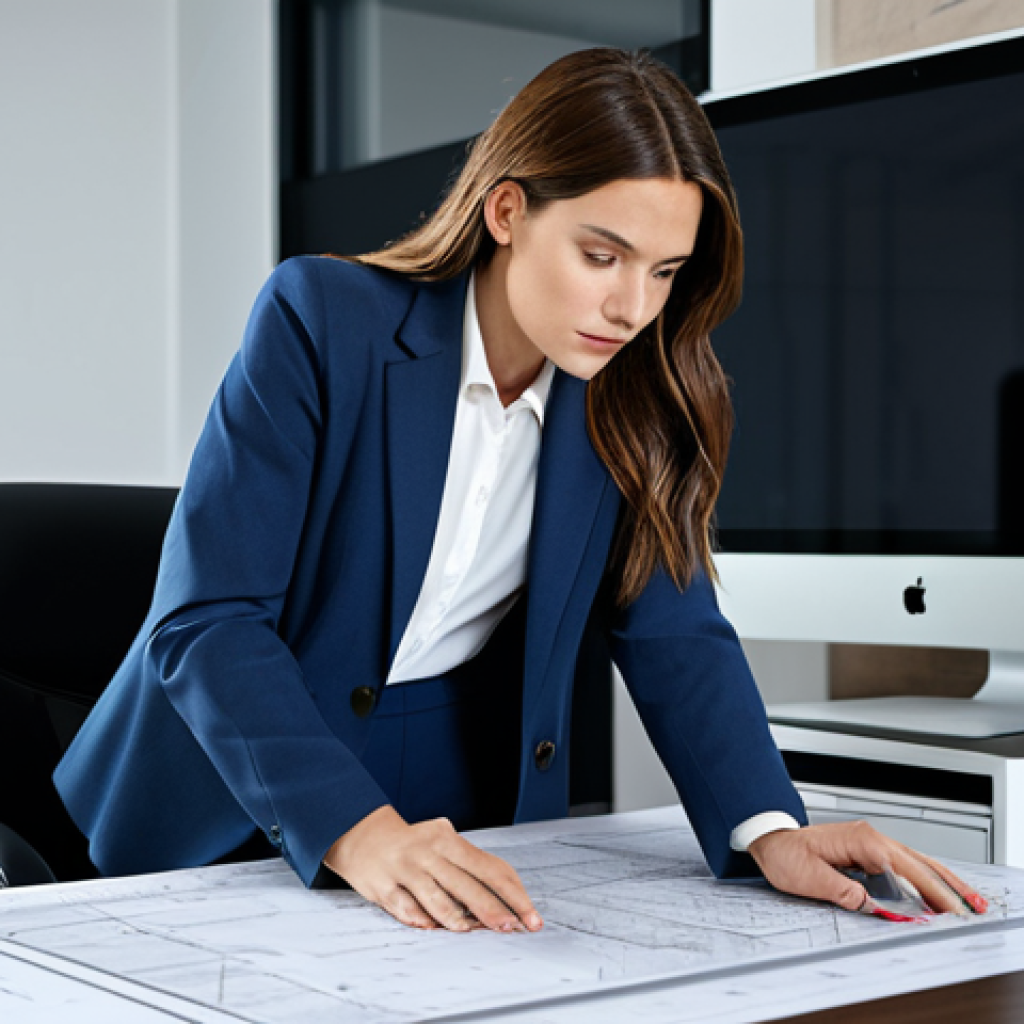 소비자 행동 데이터를 활용한 혁신적 디지털 서비스 사례 연구와 분석 - **

A professional female architect in a modern office, fully clothed in a modest business suit, rev...