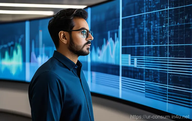 소비자중심 경영 사례와 디지털 혁신 전략 연구와 분석 - **Prompt:** A vibrant, futuristic office environment with a diverse team of professionals collaborat...