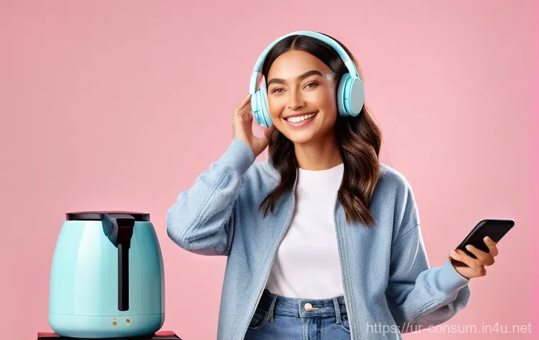 소비자 행동과 디지털 마케팅의 연관성 - **Social Media Influencer Promoting a Product:**
    A vibrant female social media influencer, in he...