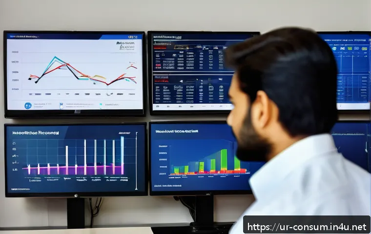 소비자 행동 데이터를 활용한 서비스 혁신 - A modern business office setting in Karachi, Pakistan, showing a diverse team of professionals analy...